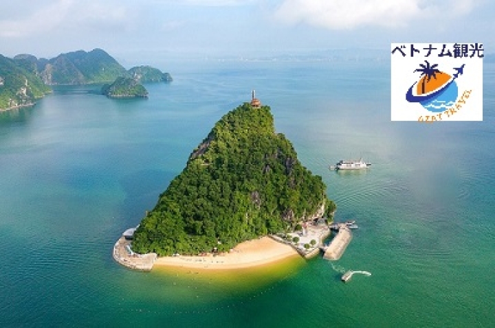 ハロン湾のスンソット洞窟とティートップ島紹介・ハロン湾クルーズ情報・ハロン湾日帰りツアー・紹介スンソット洞窟体験